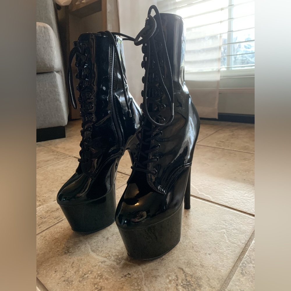 6” Exotic Platform Ankle Boots